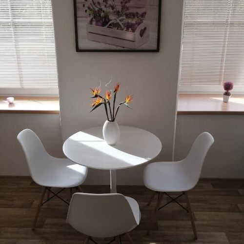 Apartament 4-osobowy z prysznicem z aneksem kuchennym z 1 pomieszczeniem sypialnianym (możliwa dostawka)