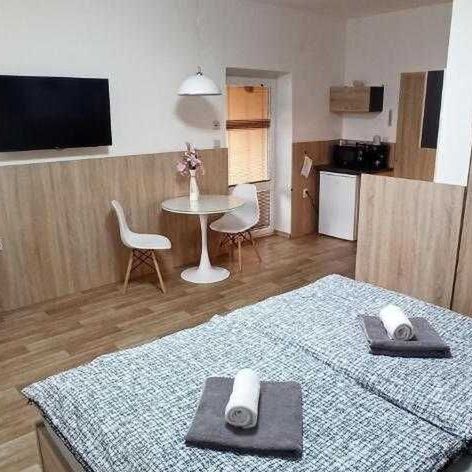 Apartament 2-osobowy z aneksem kuchennym z 1 pomieszczeniem sypialnianym