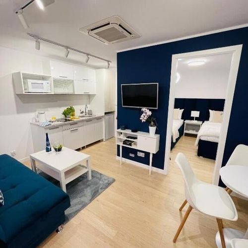 Apartament 4-osobowy na parterze "A" z 2 pomieszczeniami sypialnianymi