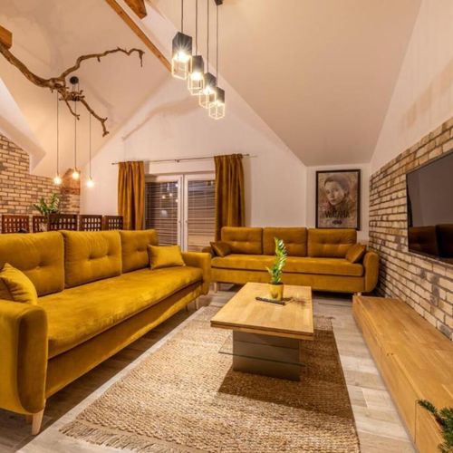 Apartament 8-osobowy tV z płaskim ekranem z widokiem na miasto z 3 pomieszczeniami sypialnianymi