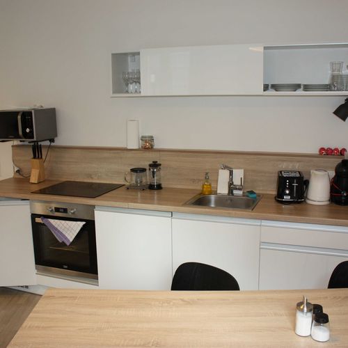 Apartament 2-osobowy tV z płaskim ekranem z widokiem na ogród z 1 pomieszczeniem sypialnianym (możliwa dostawka)