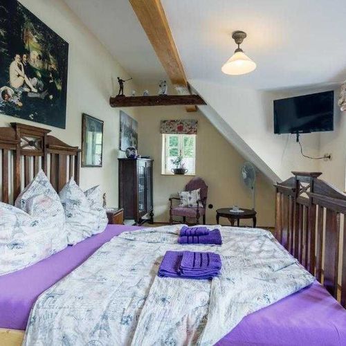 Apartman se sprchou s vlastní kuchyňkou s manželskou postelí s 1 ložnicí