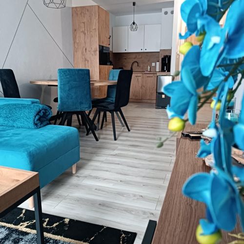 Apartament 5-osobowy na parterze z aneksem kuchennym z 2 pomieszczeniami sypialnianymi