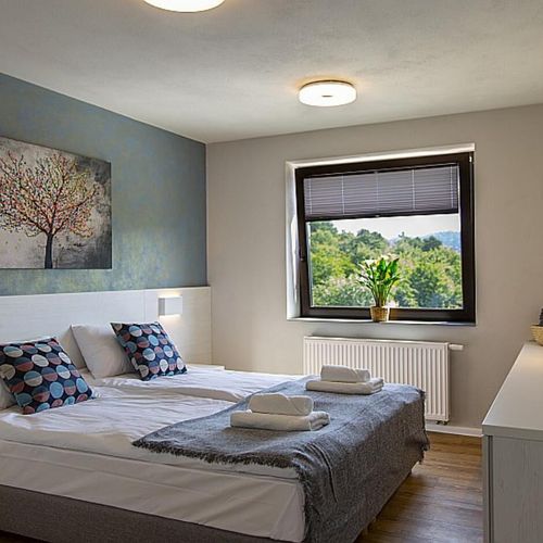 Apartament 4-osobowy z 2 pomieszczeniami sypialnianymi