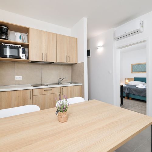 Apartament 2-osobowy Superior częściowy z widokiem na morze z 1 pomieszczeniem sypialnianym