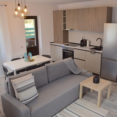 Apartament la parter cu 3 camere pentru 6 pers.