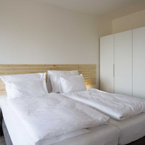 Apartament 4-osobowy Lux Przyjazny podróżom rodzinnym z 2 pomieszczeniami sypialnianymi (możliwa dostawka)