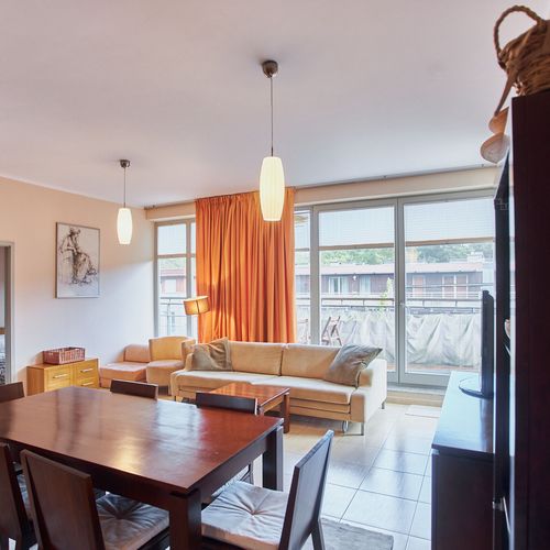 Apartament 4-osobowy na piętrze z balkonem z 2 pomieszczeniami sypialnianymi