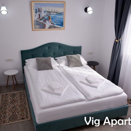 Apartament la parter c cu 1 camera pentru 4 pers.
