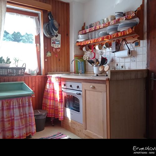 Apartament cu vedere spre pădure b cu 2 camere pentru 3 pers.