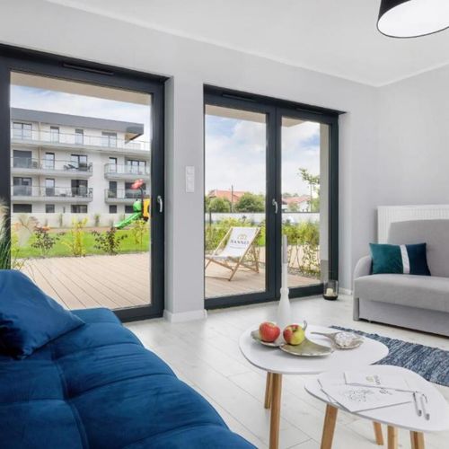 Apartament 4-osobowy z widokiem na morze z 1 pomieszczeniem sypialnianym