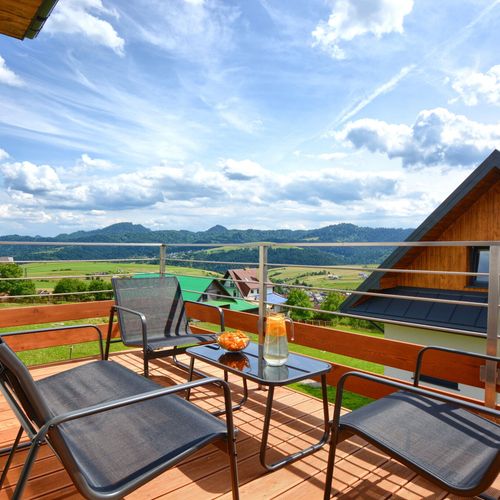 Willa 8-osobowy z widokiem na góry z panoramą