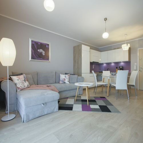 Apartament 4-osobowy Deluxe z balkonem z 2 pomieszczeniami sypialnianymi