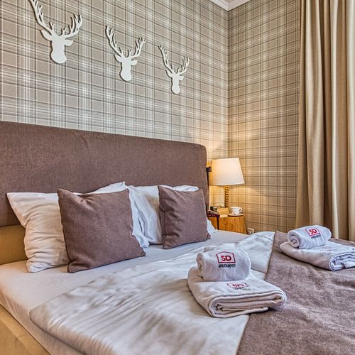 Apartament 4-osobowy z 2 pomieszczeniami sypialnianymi