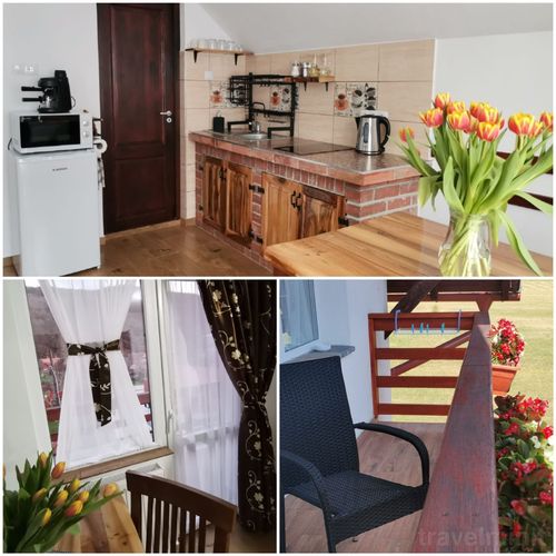 Apartament cu terasă cu 1 camera pentru 3 pers.