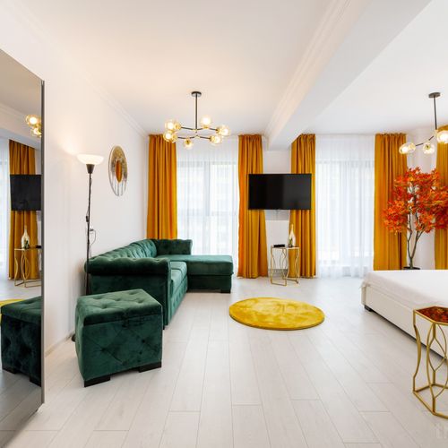 Apartament 3-osobowy Gold z 1 pomieszczeniem sypialnianym