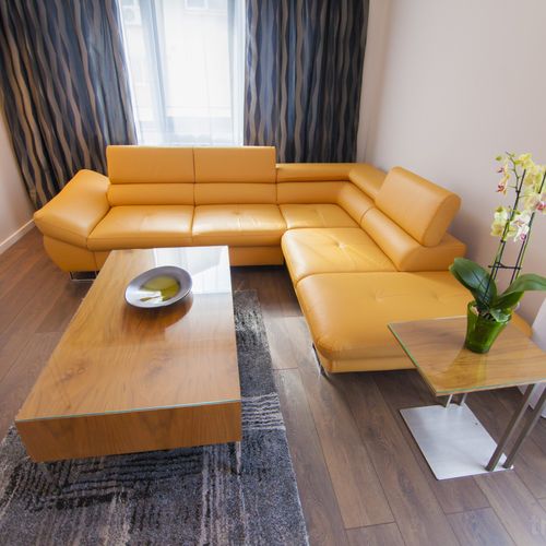 Apartament 2-osobowy z tarasem z 1 pomieszczeniem sypialnianym