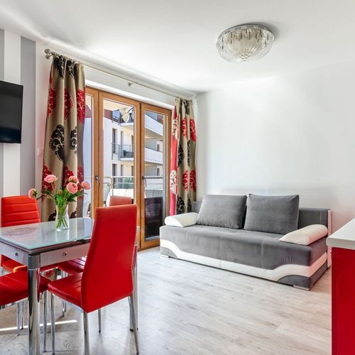 Apartament 4-osobowy z 1 pomieszczeniem sypialnianym