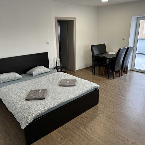Apartament cu terasă cu 1 camera pentru 3 pers.