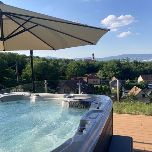 Domek letniskowy 8-osobowy z tarasem z panoramą