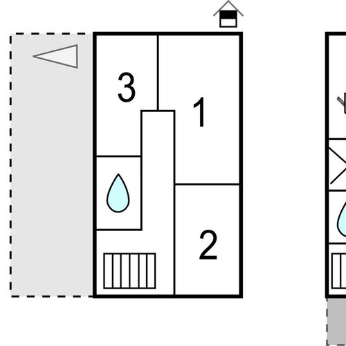 Domek letniskowy 6-osobowy