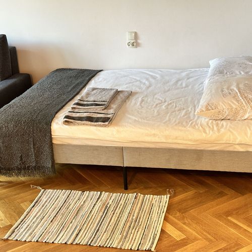 Apartament 4-osobowy na piętrze Family z 1 pomieszczeniem sypialnianym