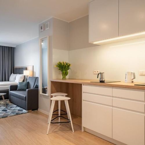 Apartament 4-osobowy z 1 pomieszczeniem sypialnianym