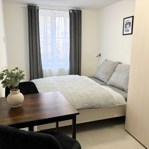 Apartman se sprchou s vlastní kuchyňkou pro 2 os. s 1 ložnicí