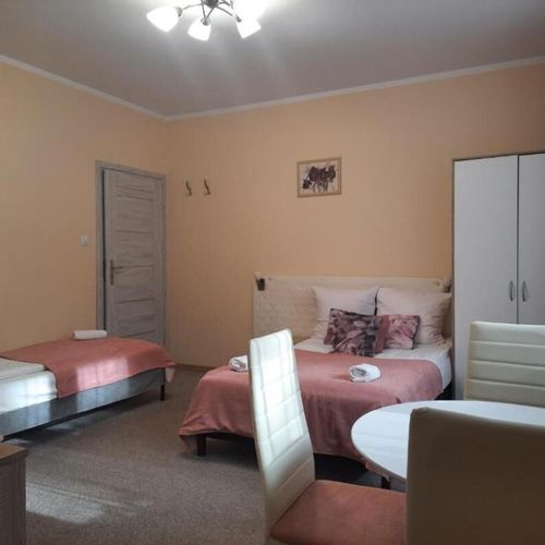 Camera cvadrupla la parter cu vedere spre grădină