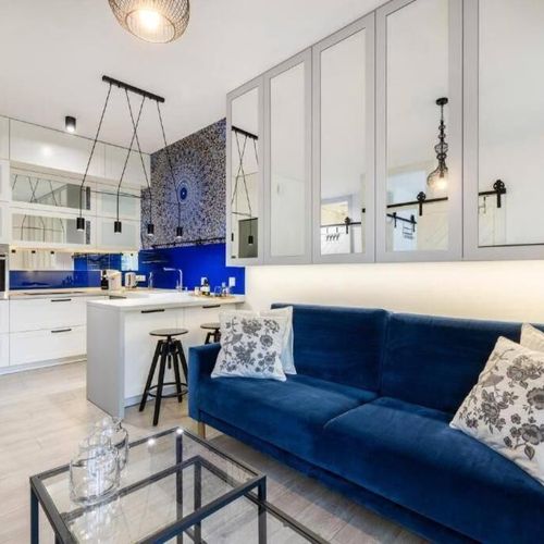 Apartament 4-osobowy z widokiem na ogród z 2 pomieszczeniami sypialnianymi
