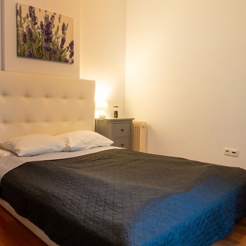 Apartament 4-osobowy z widokiem na ogród z 2 pomieszczeniami sypialnianymi