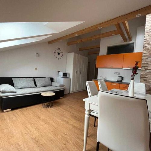 Apartament 4-osobowy z prysznicem z 2 pomieszczeniami sypialnianymi (możliwa dostawka)
