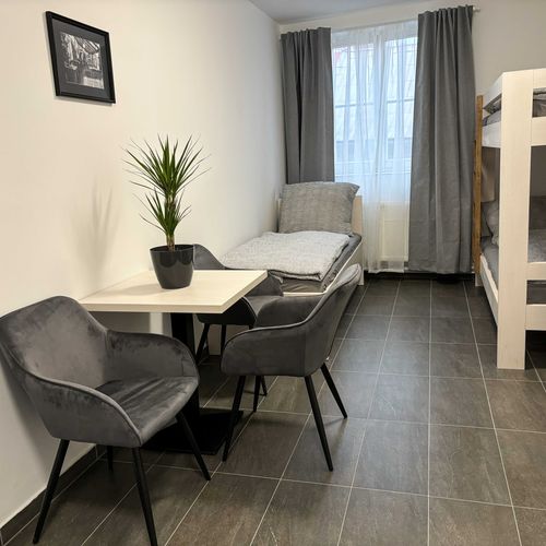 Pokoj se sprchou s privátní koupelnou mimo apartmán pro 3 os.