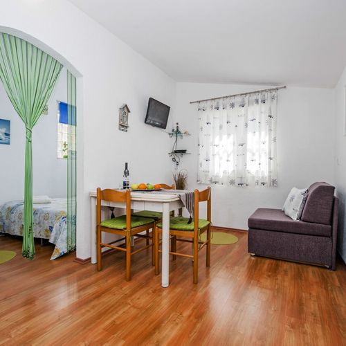 Apartament 2-osobowy na parterze Standard z 1 pomieszczeniem sypialnianym