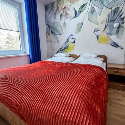 Apartament 4-osobowy z łazienką tV z płaskim ekranem z 2 pomieszczeniami sypialnianymi