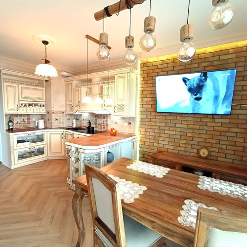 Apartament 4-osobowy na piętrze z widokiem na miasto z 2 pomieszczeniami sypialnianymi