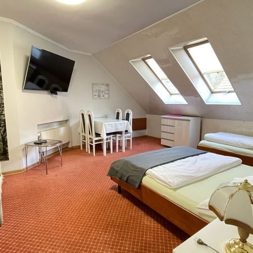 Apartament 5-osobowy z prysznicem z dostępem do ogrodu z 2 pomieszczeniami sypialnianymi