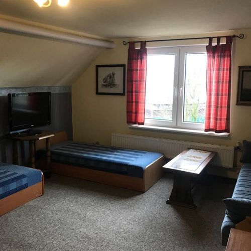 Apartament 7-osobowy z prysznicem z dostępem do ogrodu z 2 pomieszczeniami sypialnianymi