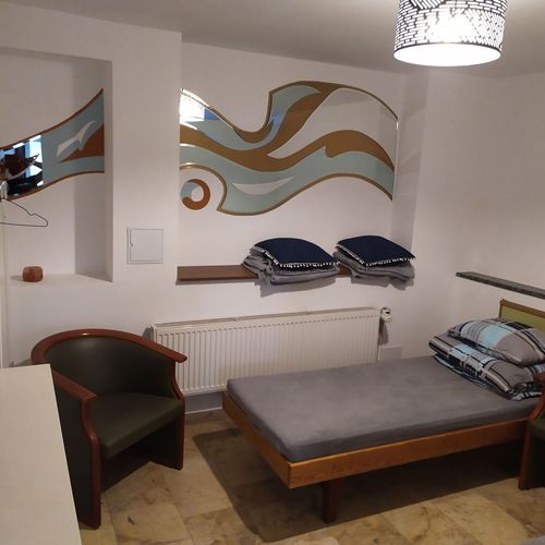 Apartament 7-osobowy w suterenie Premium z 3 pomieszczeniami sypialnianymi