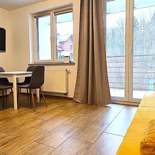 Apartament 4-osobowy Przyjazny podróżom rodzinnym z balkonem z 1 pomieszczeniem sypialnianym (możliwa dostawka)