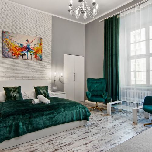 Apartament 4-osobowy z 1 pomieszczeniem sypialnianym