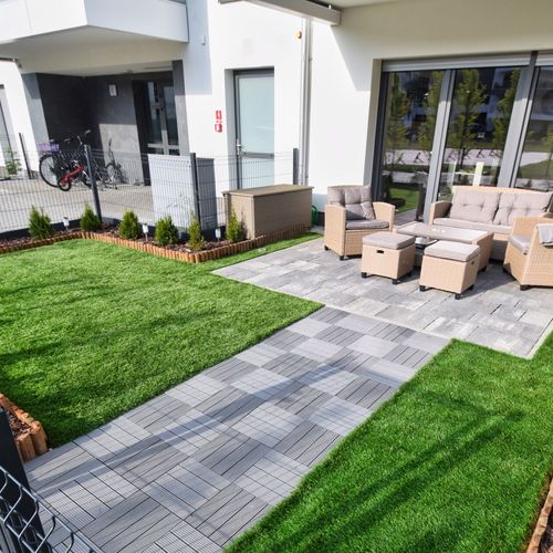 Apartament 4-osobowy na parterze z 2 pomieszczeniami sypialnianymi