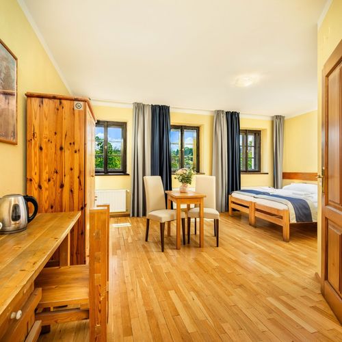 Camera twin deluxe accesibil(ă) persoanelor cu dizabilități
