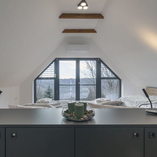 Superior Víkendový dům (jako celek) pro 4 os. s panoramou
