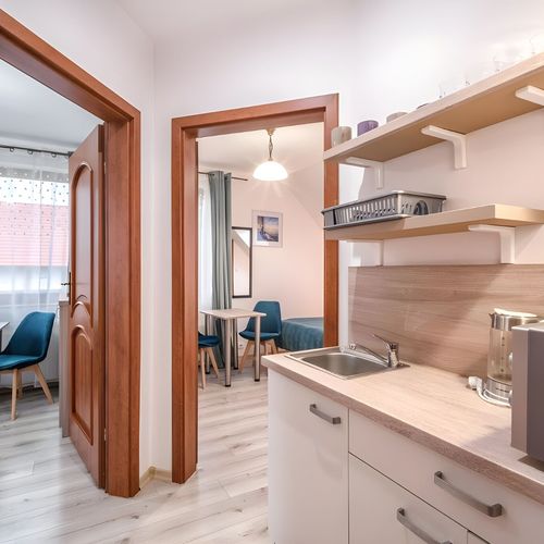 Apartman s koupelnou s vlastní kuchyňkou pro 4 os. se 2 ložnicemi