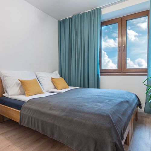 Apartament 4-osobowy Przyjazny podróżom rodzinnym z widokiem na góry z 2 pomieszczeniami sypialnianymi (możliwa dostawka)
