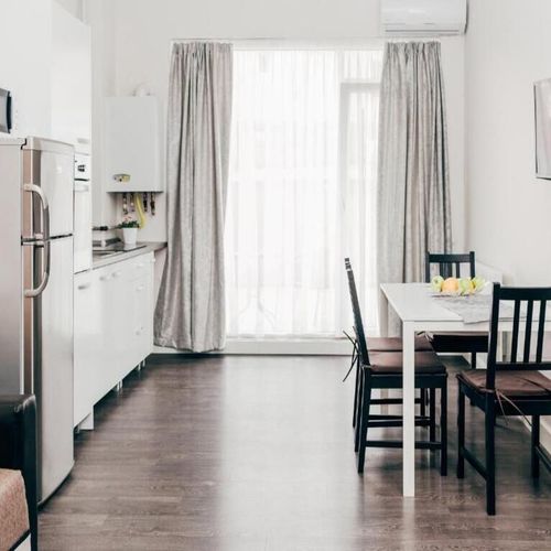 Apartament 4-osobowy na parterze z dostępem do ogrodu z 1 pomieszczeniem sypialnianym