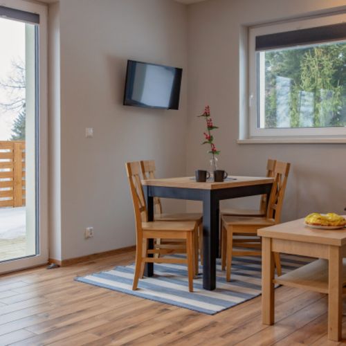 Apartman se zahradou pro 4 os. s výhledem na hory