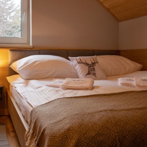 Apartman se zahradou pro 4 os. s výhledem na hory