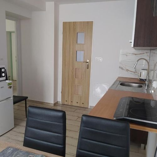 Apartman s koupelnou se zahradou pro 6 os. se 2 ložnicemi